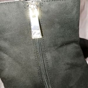 ZARA Black High Boots