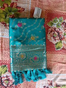 sea green colour saree