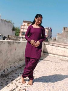 Purple Salwar Suit