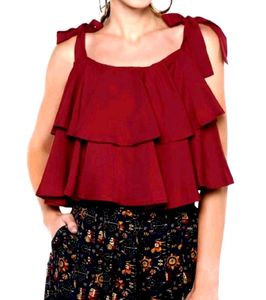 Tiered Ruffle Top