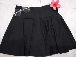 Y2k Black Mini Skirt ⁠♡