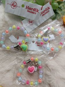 3 Cute Beaded Bracelet