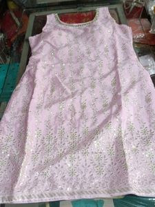 Pink Embroidered Salwar Suit