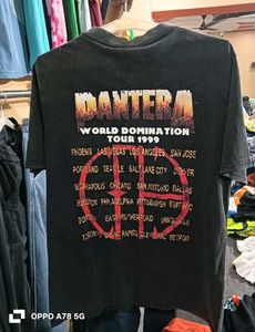 Vintage Pantera Snake Graphic T-Shirt✅✅