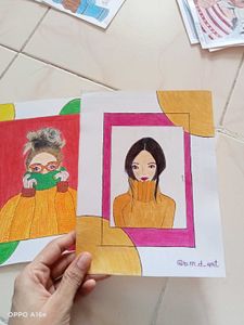 2 Girls Original Artwork