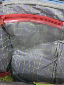 ** Price Drop** Blue Uppercase Backpack