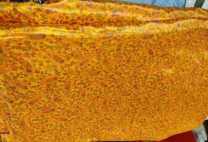 Paisley printed saree