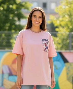 Cute Pink Graphic Tee
