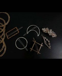 Hair Accessories Bundle( Clips And Bangles)