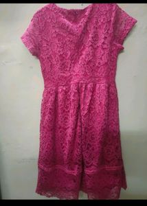 Pink Lace Dress
