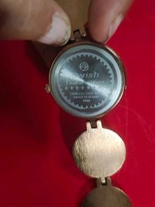 Copper Gold Watch, Steel Grey Dial