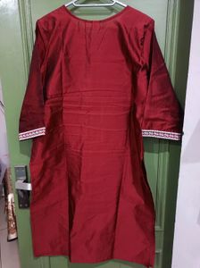 Maroon Kurti
