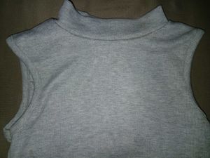 Gray Sleeveless tank Top
