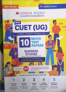 Cuet Exam Practice Book