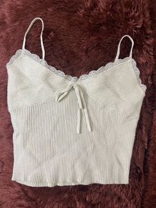 ✨ Floral Skirt &amp; Ribbed Cami Set