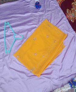 Yellow Saree
