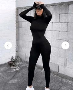 Black Fitted Jumpsuit