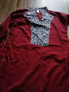 Maroon Ethnic Kurti