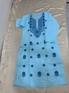 Authentic Lakhnawi Chikankari Kurti