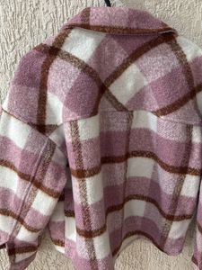 Pink Plaid Shacket