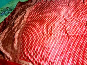 beautifull satin silk saree