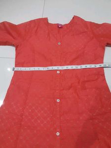 Beautiful Orange Kurti.