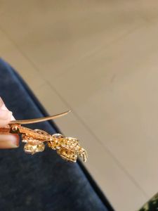 Baby Pink Stone Butterfly Party Clips