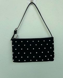 Studded Suede Bag