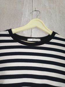 Striped Layered Look Top