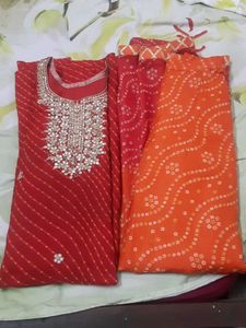 Lahariya Kurti With Skirt