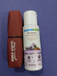 1 Lipstick And One Hair Oil