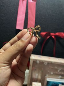 Golden Bow Earrings