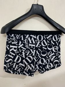 Letter Print Boxers