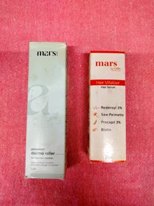 mars by GHC Derma Roller for Hair Growth