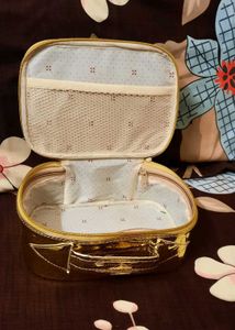 Golden Embellished Pouch