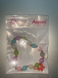 Beaded Charm Bracelets- Set of 5