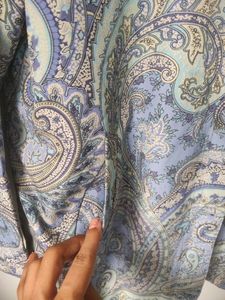Printed Blazer
