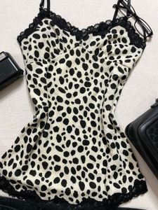 Leopard Y2k Lace Cami🪽