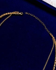 AND Contempo Layered Gold plated Necklace