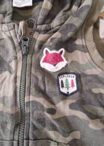 Army Print Jacket For 18-24 M Baby