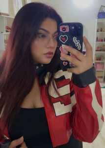 Red &amp; White Jacket