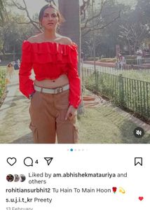 Crop Tops And Kurta , Short Kurti