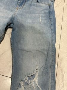 Hollister Ripped Jeans - Size?