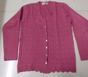 Pink Cardigan