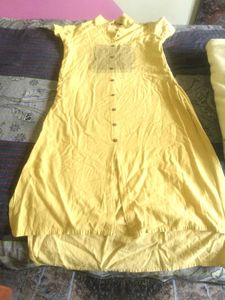 Dark Yellow Kurtha