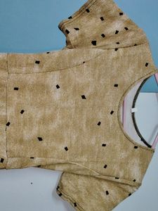 Patterned Fit &amp; Flare Dress