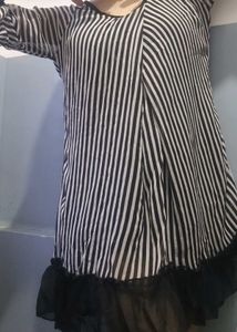 Oversized Striped Top &amp; Tunics