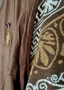 Brown V-Neck T-Shirt