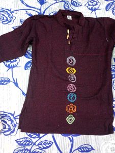 Chakra Embroidered Top &amp; Jogger Set (Spiritual 🌞)