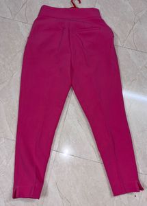 Pink Straight Leg Pants